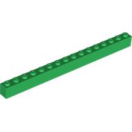 Lego Brick 1 x 16 / Green
