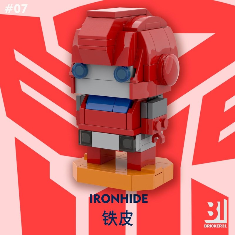 Lego MOC - Brickheadz IRONHIDE