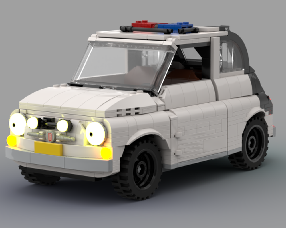 Lego fiat 500 rally/dakar