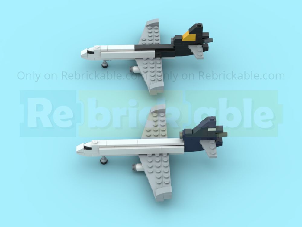 Lego McDonnell Douglas MD-11F Bundle (1:400)