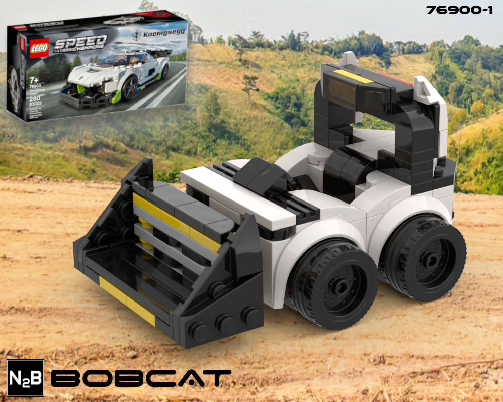 Lego Bobcat - Alternate build 1 Lego 76900