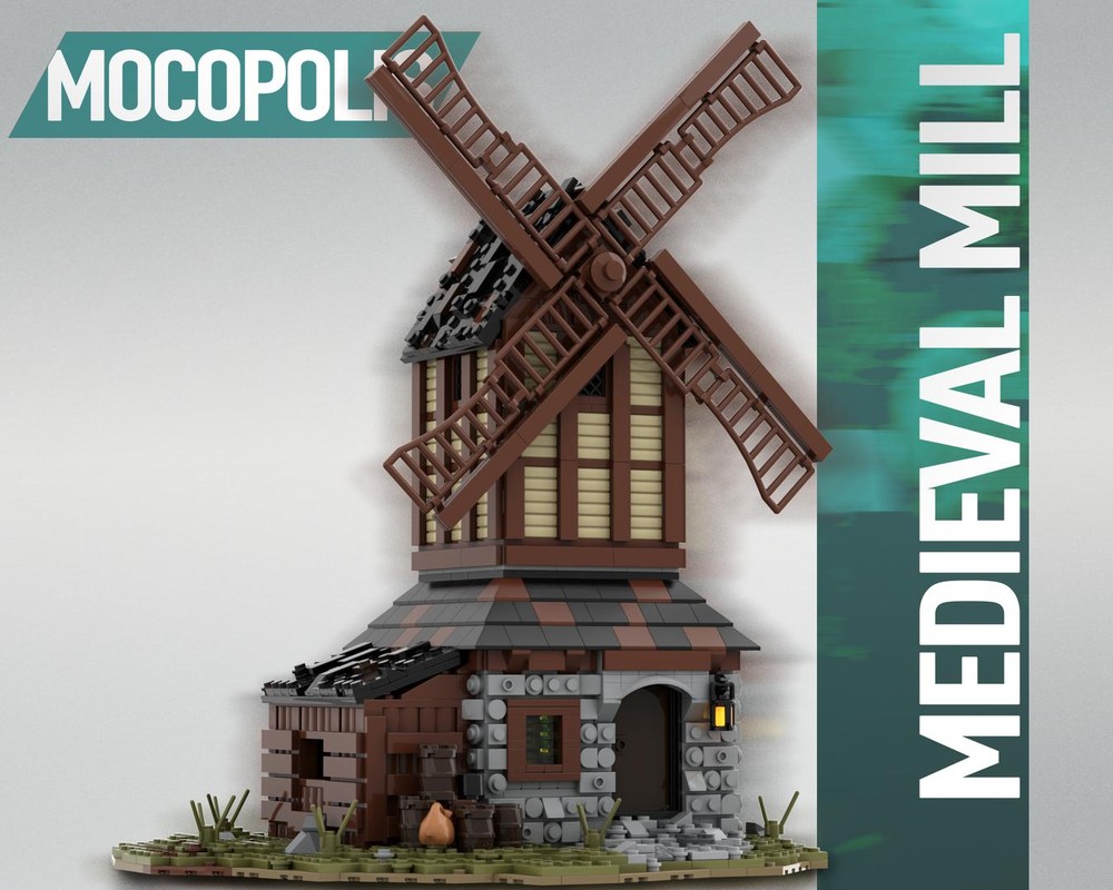 LEGO MOC Medieval Mill