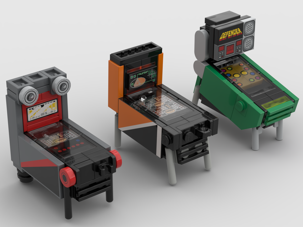 Lego Pinball Machines (Pack #3)