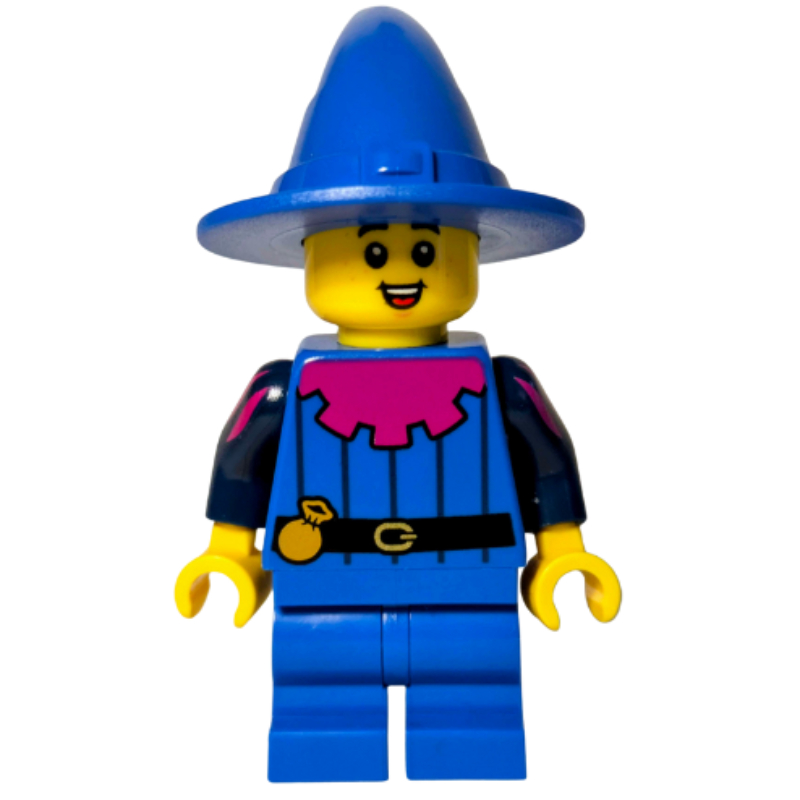 Lego Elf, Wizard, Blue Suit, Hat