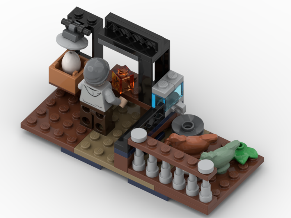 Lego 30382 And 30390 Dinosaur Research Facility