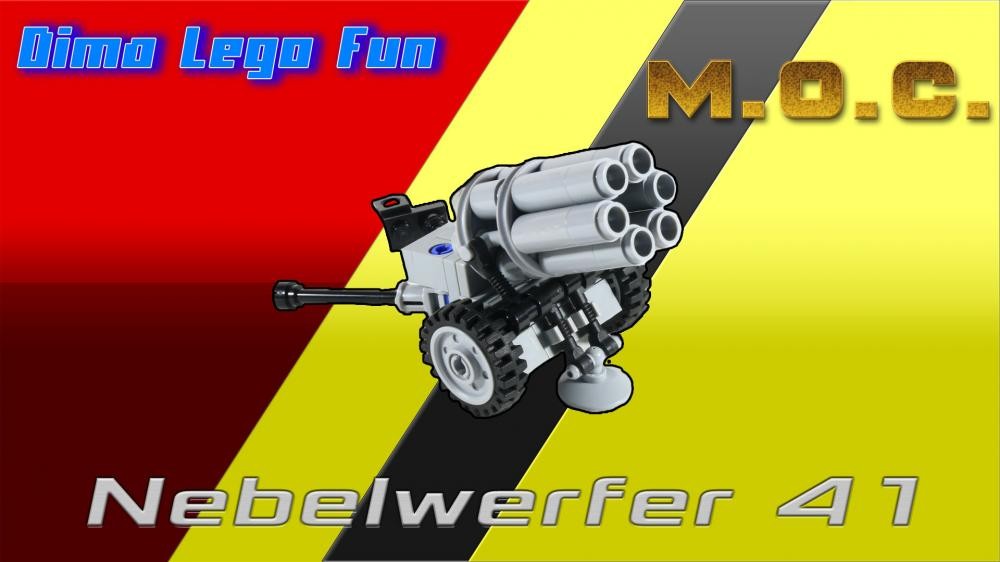 Lego Nebelwerfer 41