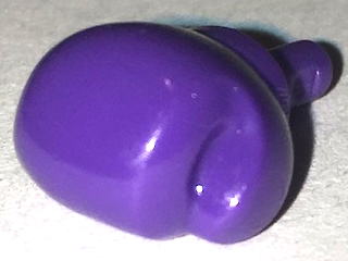 Lego Hand Boxing Glove, Right / Dark Purple