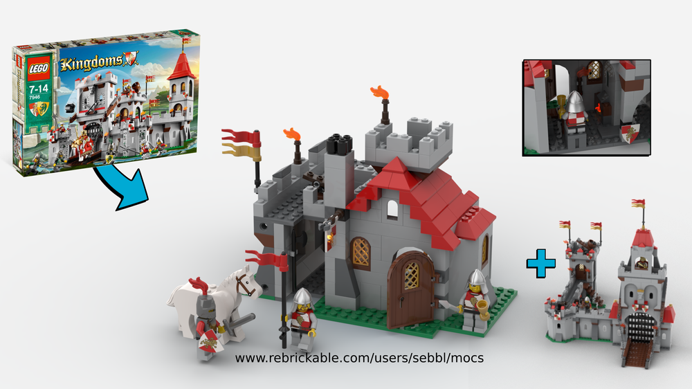 Lego 7946: Guarded Inn Homage
