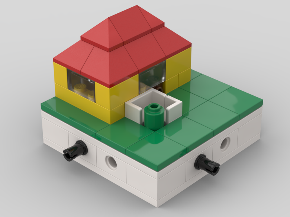 Lego Modular City - Tiny House