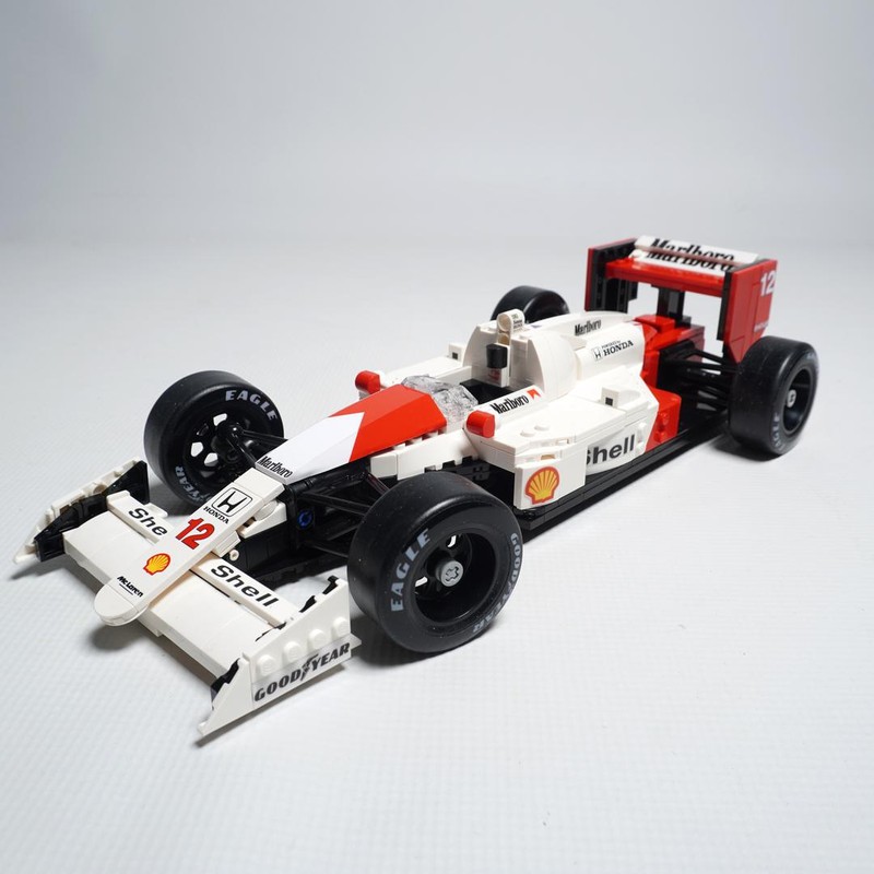 Lego 10330 McLaren MP4/4 & Ayrton Senna front section MOD