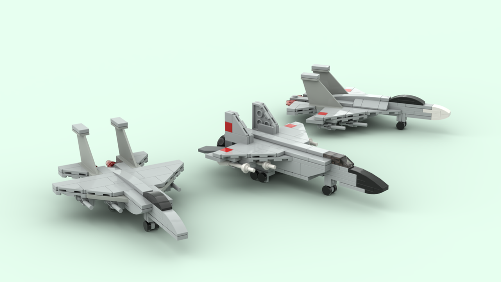 Lego Heavy Fighters 3 in 1