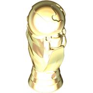 Lego Minifig Accessory, FIFA Trophy / Chrome Gold