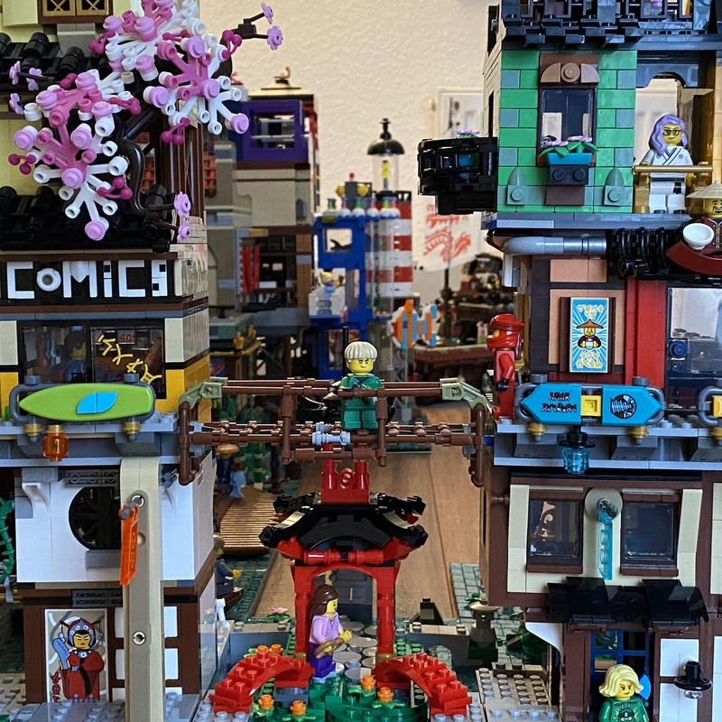Lego Ninjago City Skybridge