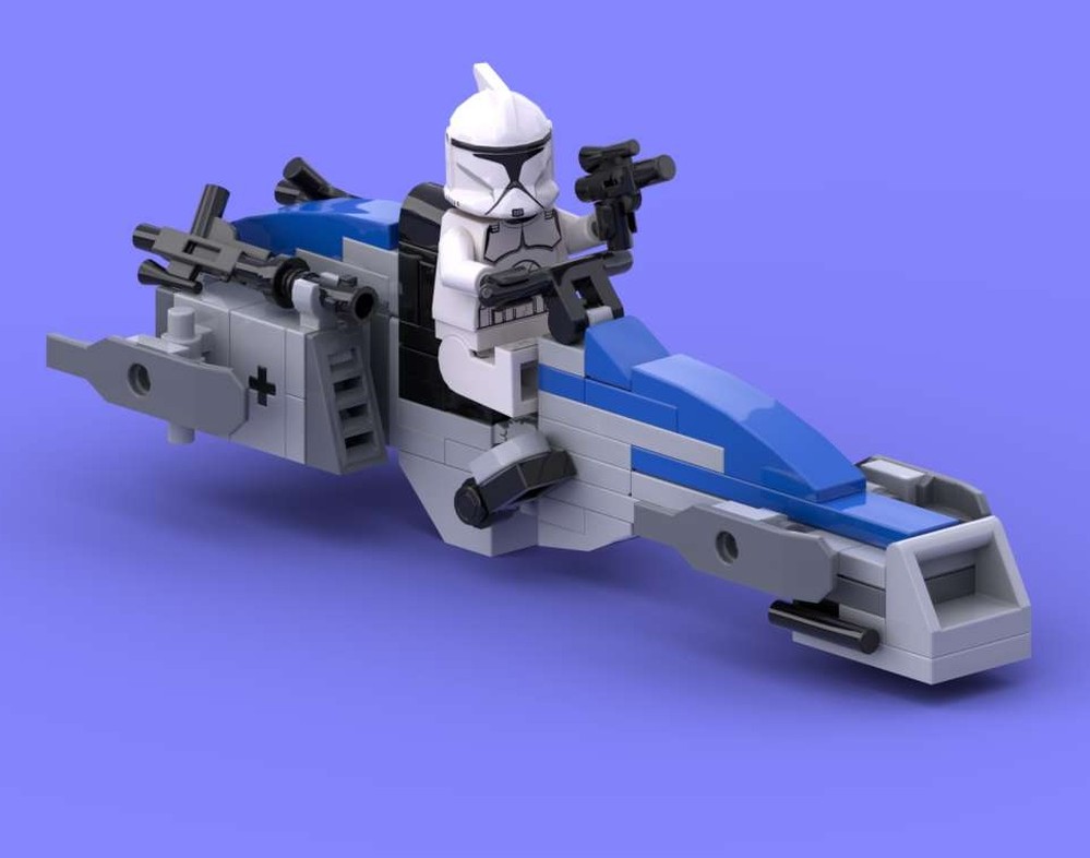 Lego 501 and 212 speeder bike