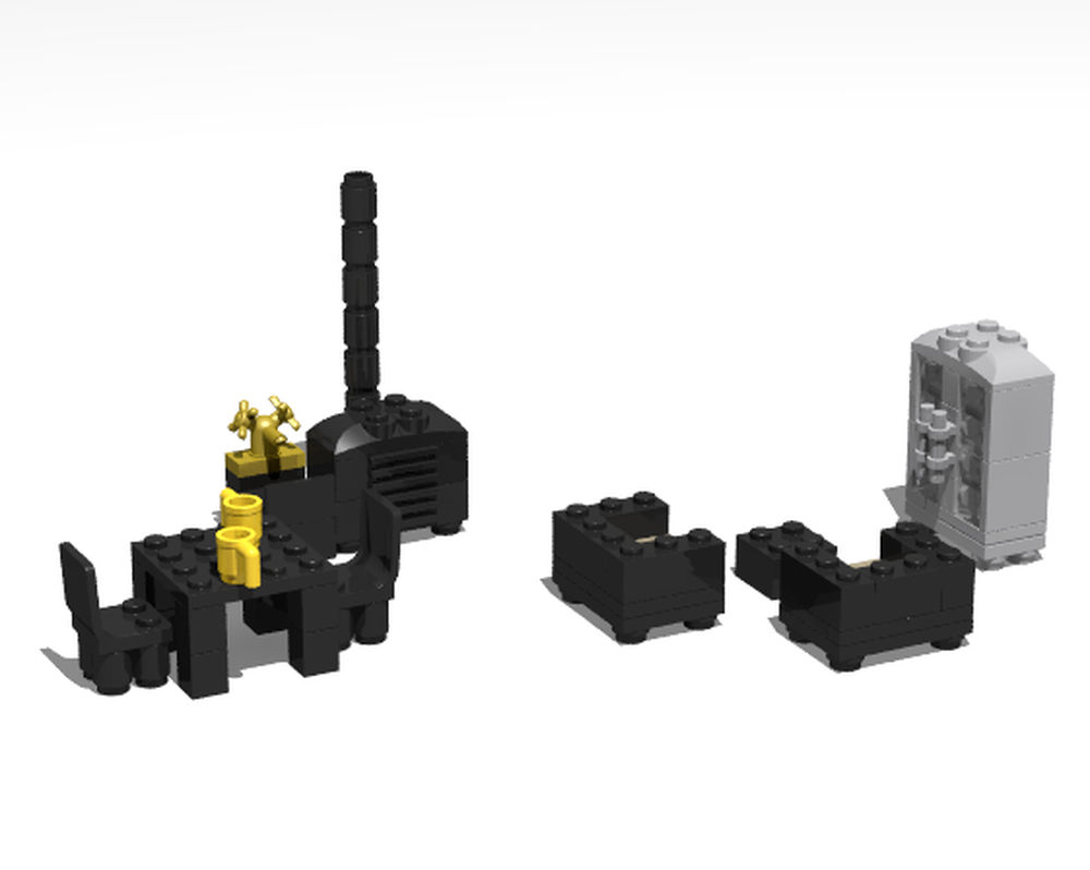 Lego Inside Green Grocer Modular