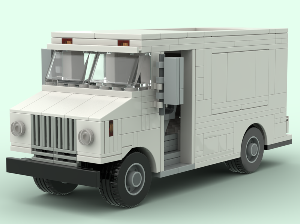 Lego Bread Delivery Truck
