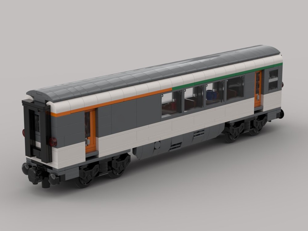 Lego BAR Corail wagon from the SNCF