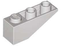 Lego Slope, Inverted 33 3 x 1 / Light Gray