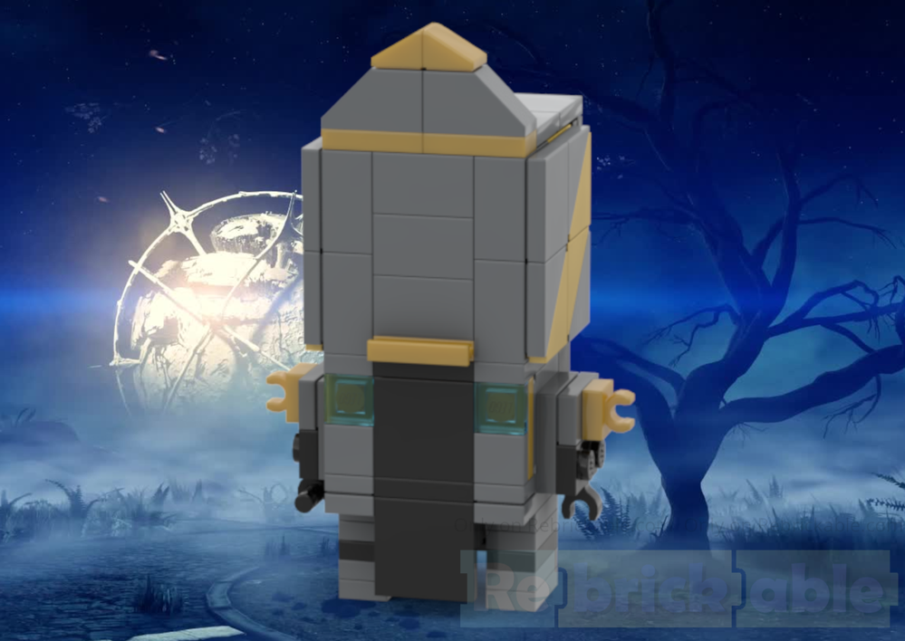 Lego Excalibur Umbra BrickHead - Warframe