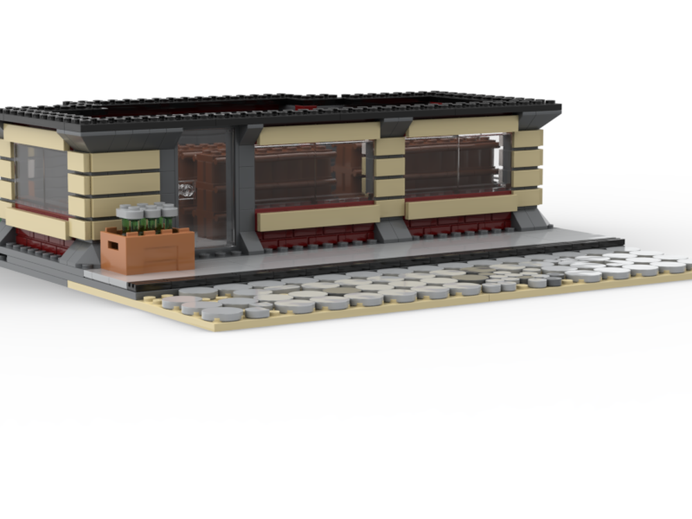 Lego {Modular} Local Shop (Red)