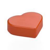 Lego Tile 1 x 1 Heart / Reddish Orange
