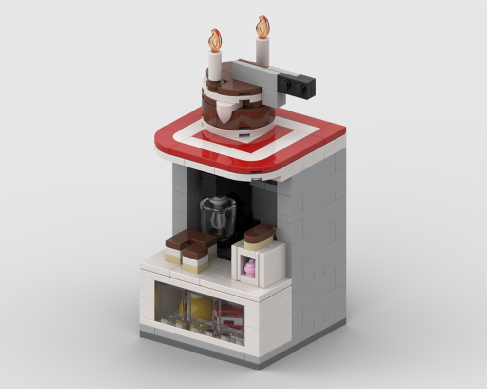 Lego Cake Shop 8x8