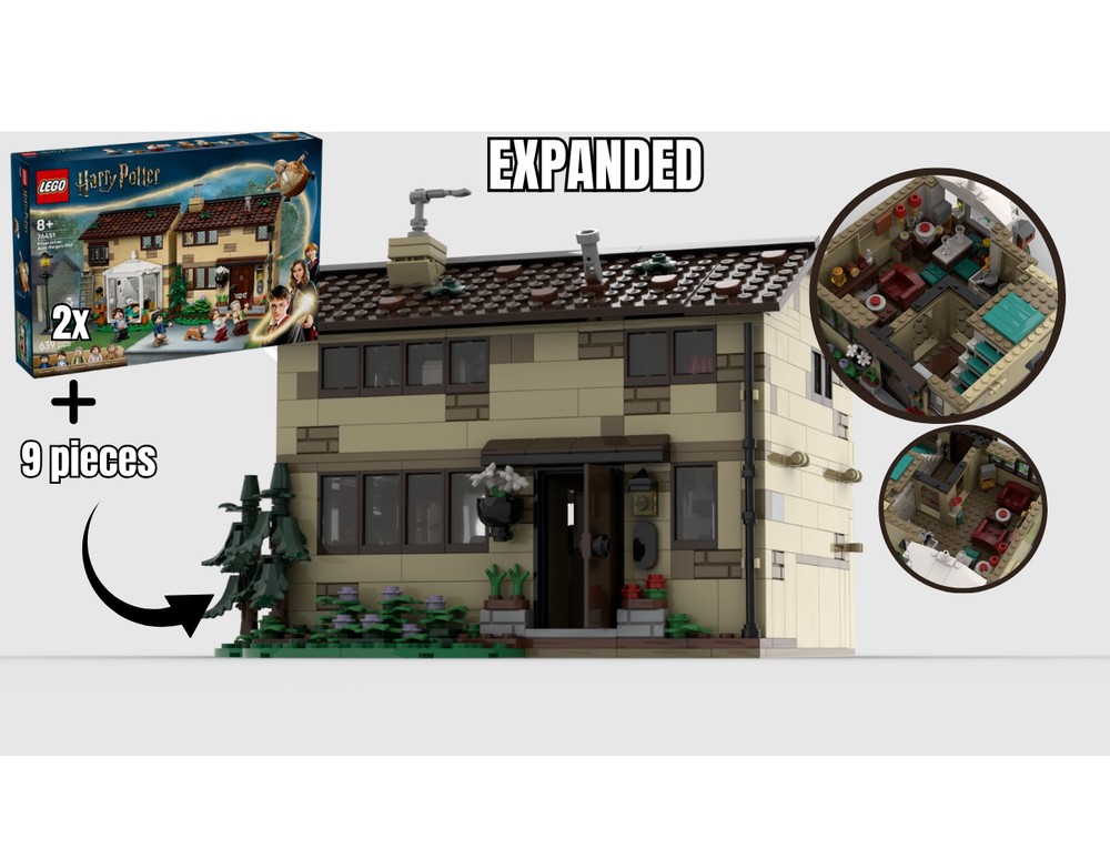 Lego 4 Privet drive Expanded