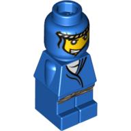 Lego Microfig Orient Bazaar Merchant Blue / Blue