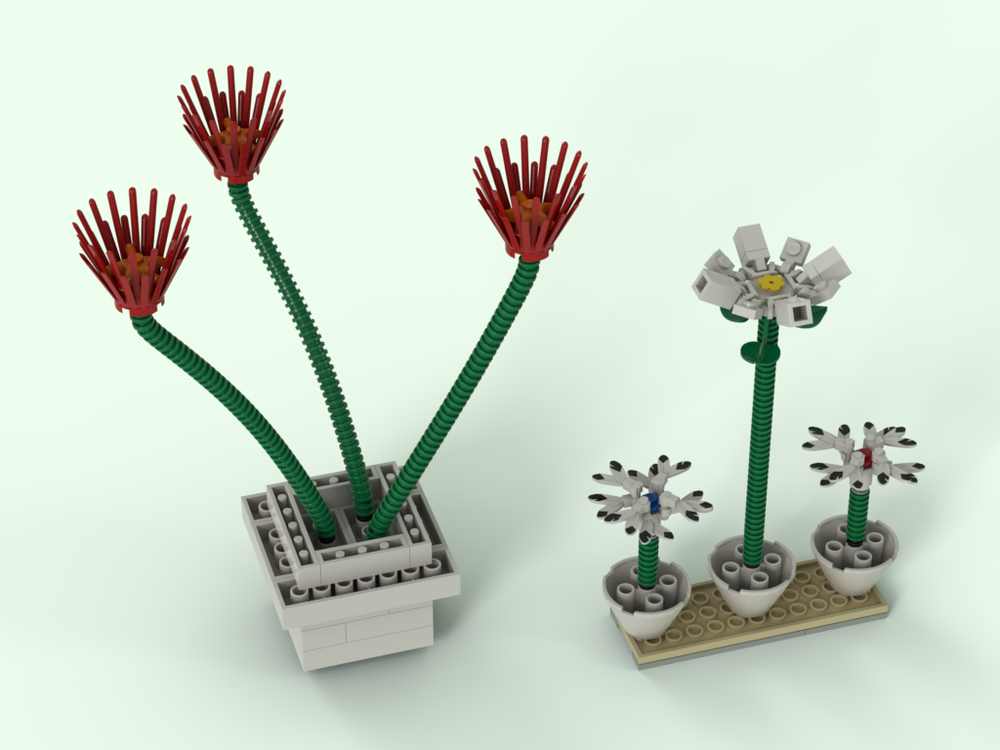 Lego Simple Flowers
