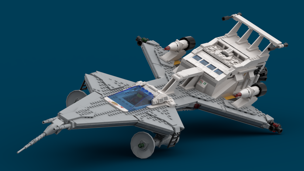 Lego Starfleet Voyager - smaller version
