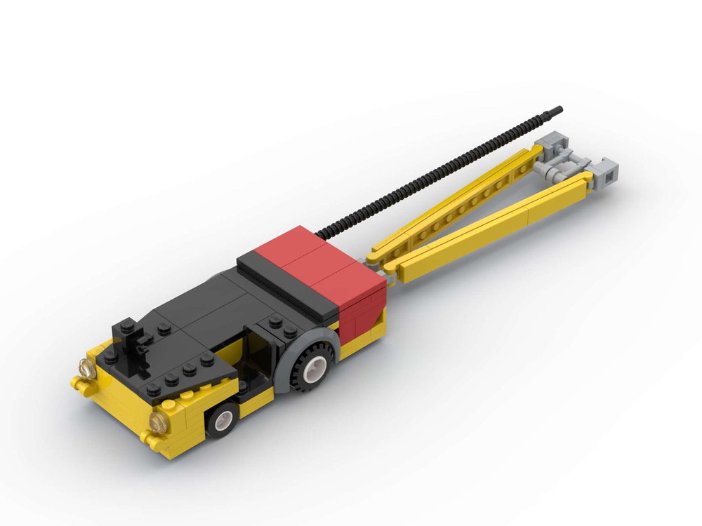 Lego US NAVY flight deck tractor