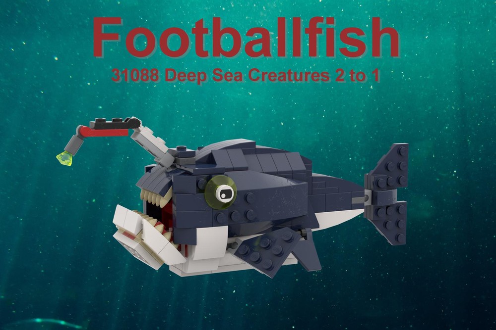 Lego Footballfish 31088 2 to 1