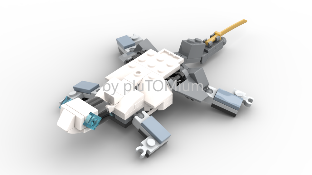 Lego Gecko (LEGO 30591 Alternate)