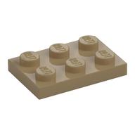 Lego Plate 2 x 3 / Dark Tan