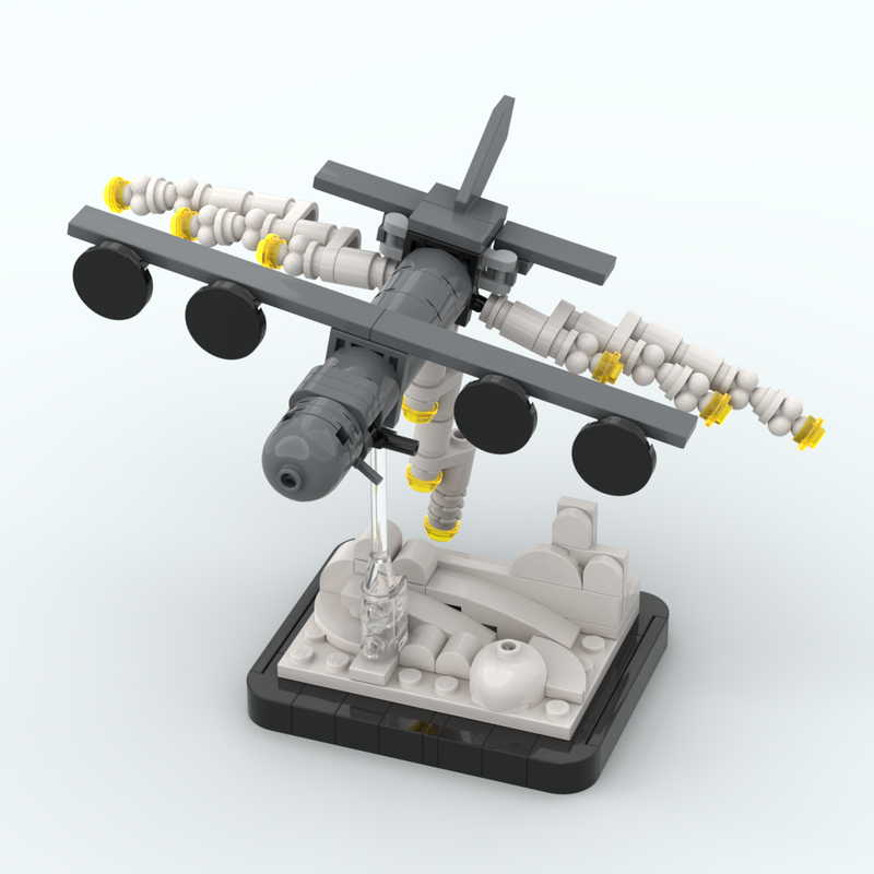 Lego AC-130 "Angel of Death" Diorama