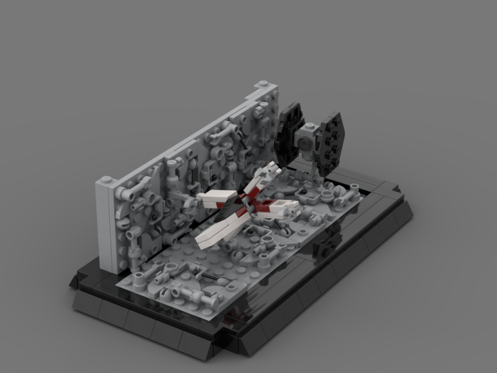 Lego Death Star Trench Run
