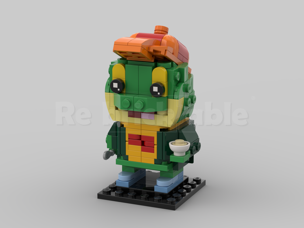 Lego Dig 'Em Frog Brickheadz (Sugar/Honey Smacks)