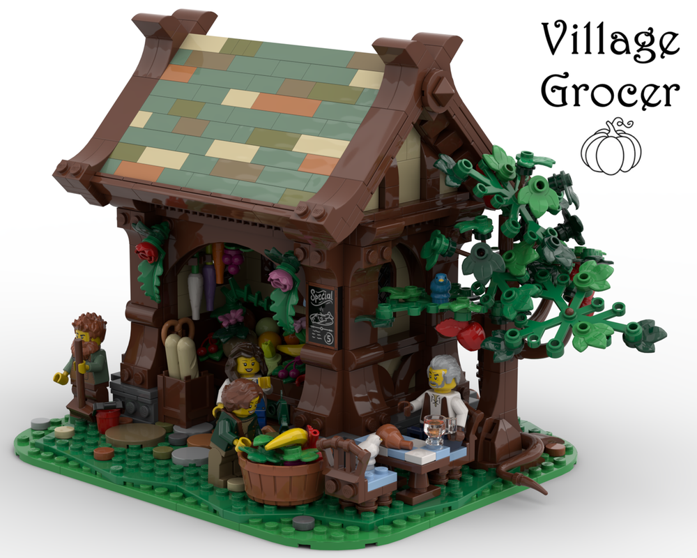 Lego Village Grocer