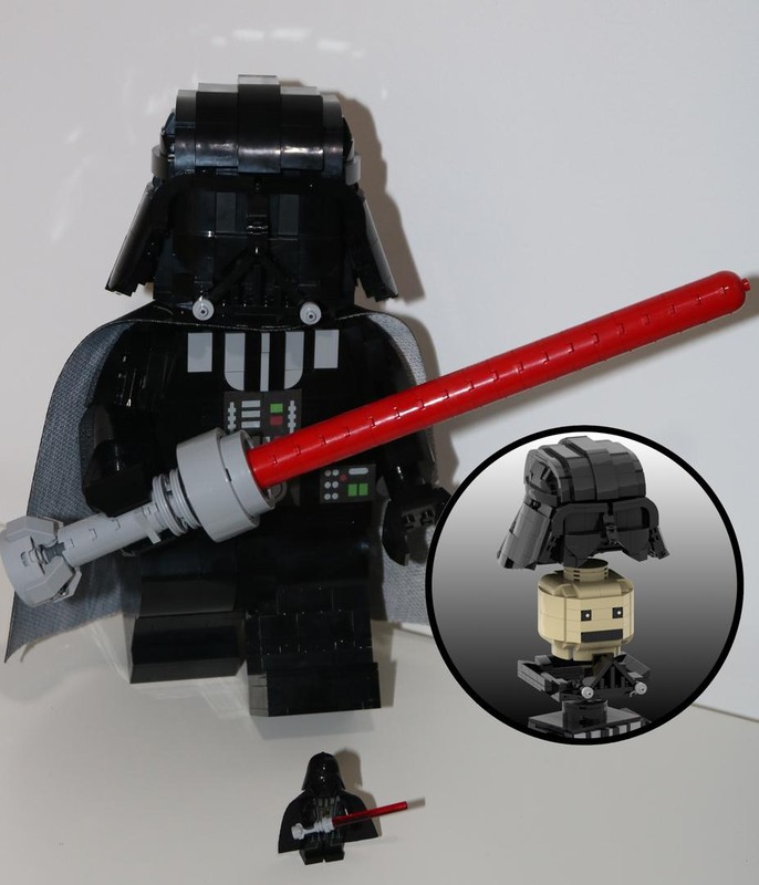 Lego Vader Mega Figure