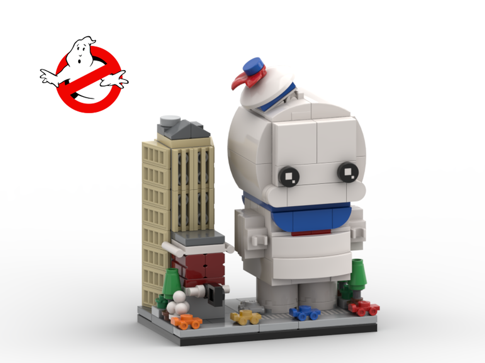 Lego Stay Puft Marshmallow Man - Brickheadz