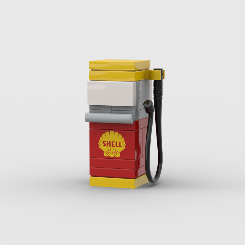 Lego Classic Shell Gas Pump