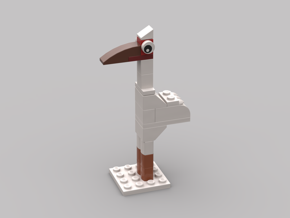 Lego Siberian Crane