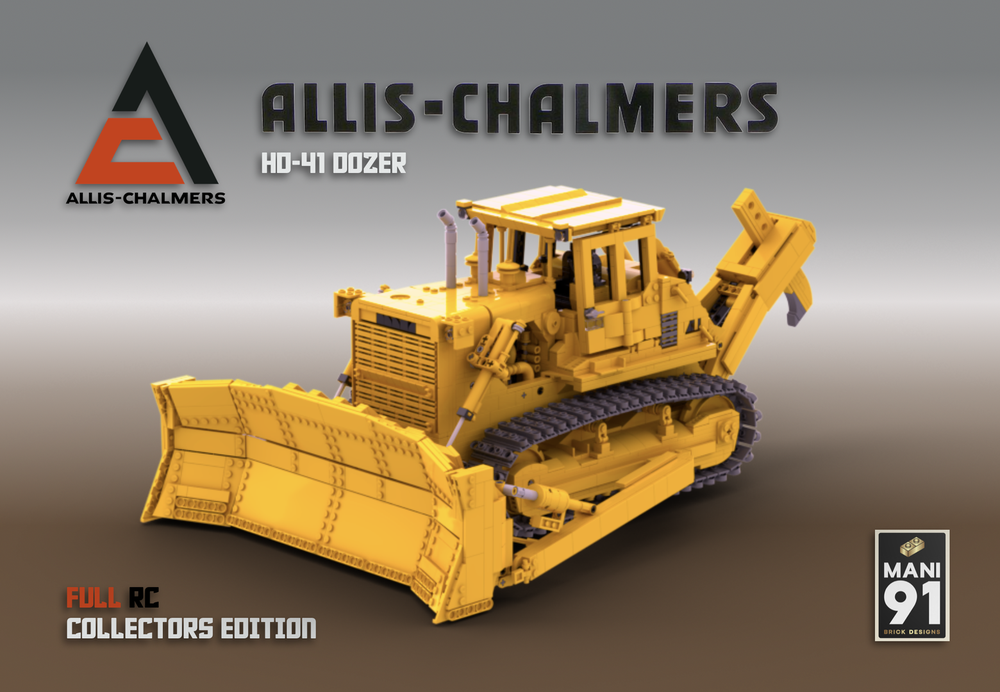 Lego ALLIS CHALMERS HD-41 RC-Bulldozer