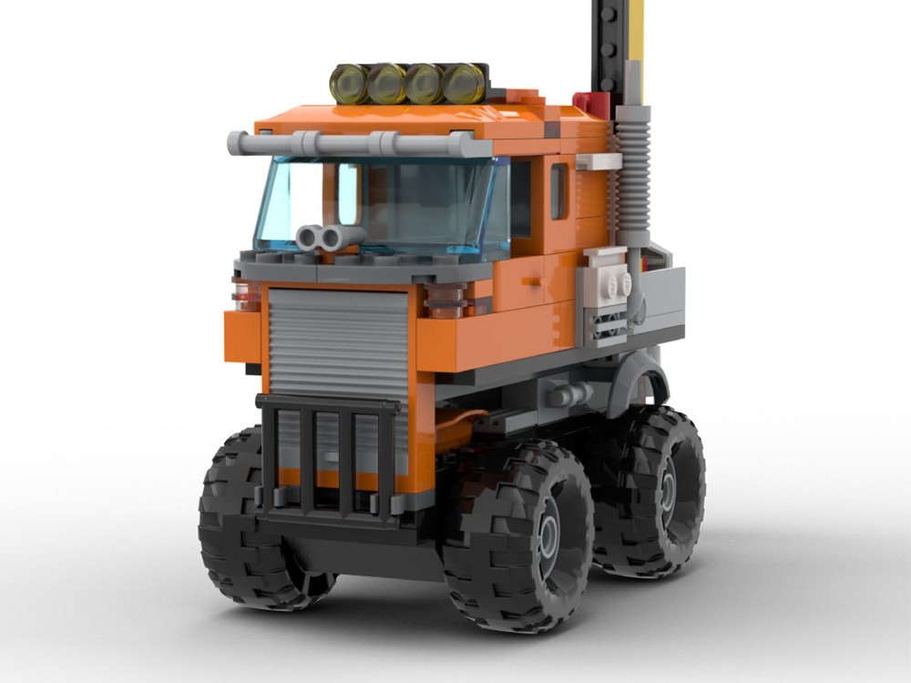 Lego Truck-Mounted Drill Rig