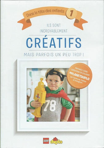 Lego 2017 Large DUPLO 'CRÉATIFS' Info and Ideas Brochure (6191305_FR)