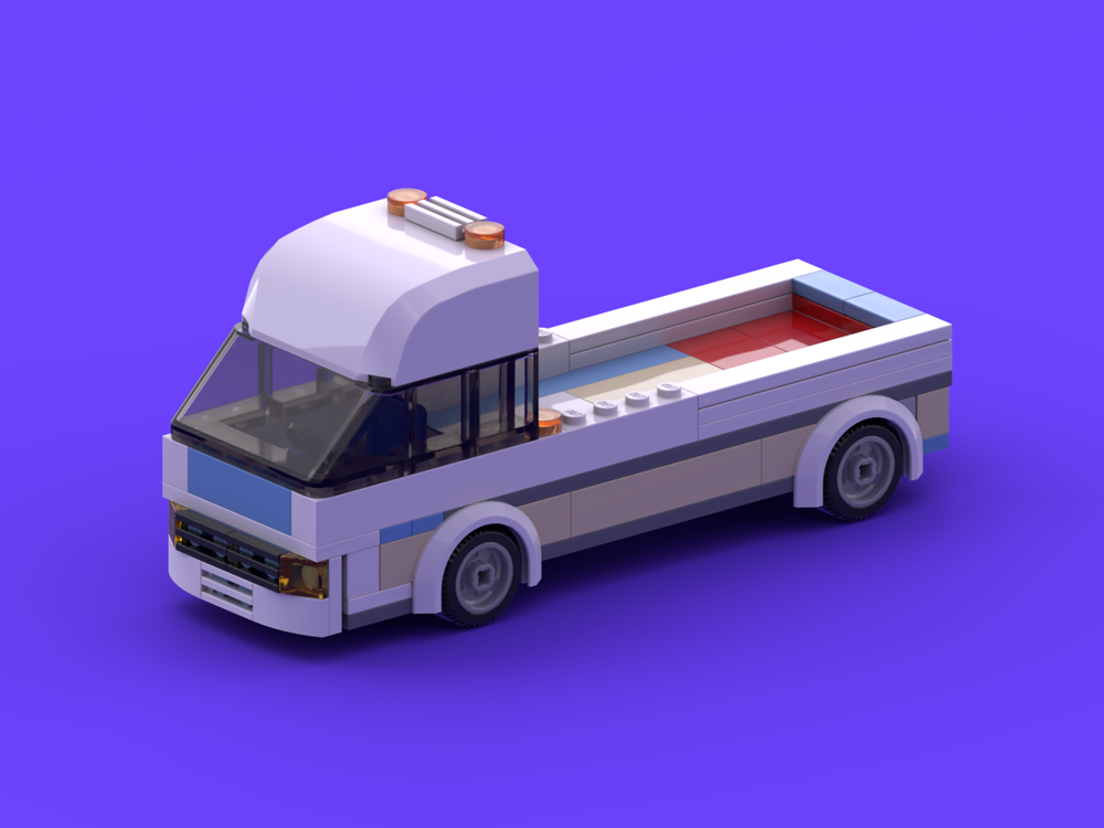 Lego Flatbed truck