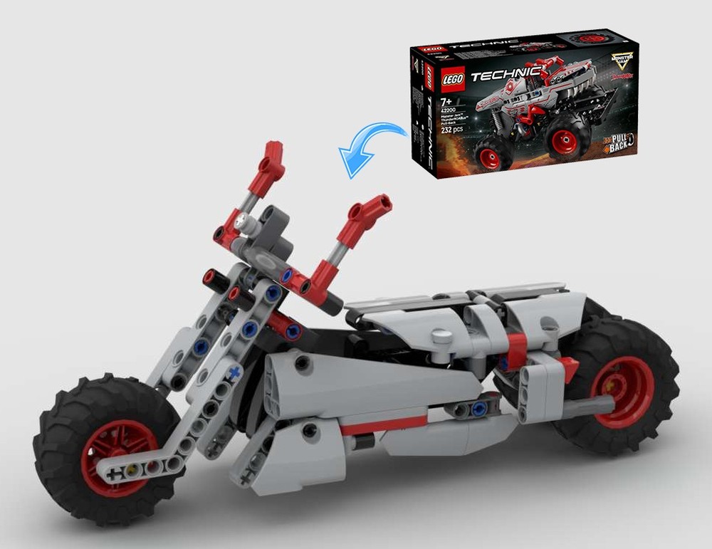 Lego Chopper 42200 Alternative