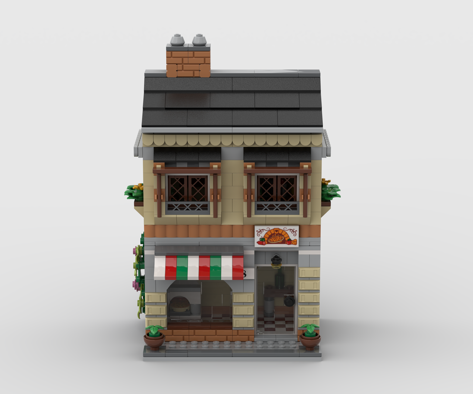Lego Mediterranean Pizza Place