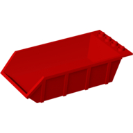 Lego Tipper Bed 4 x 6, Open Studs / Red