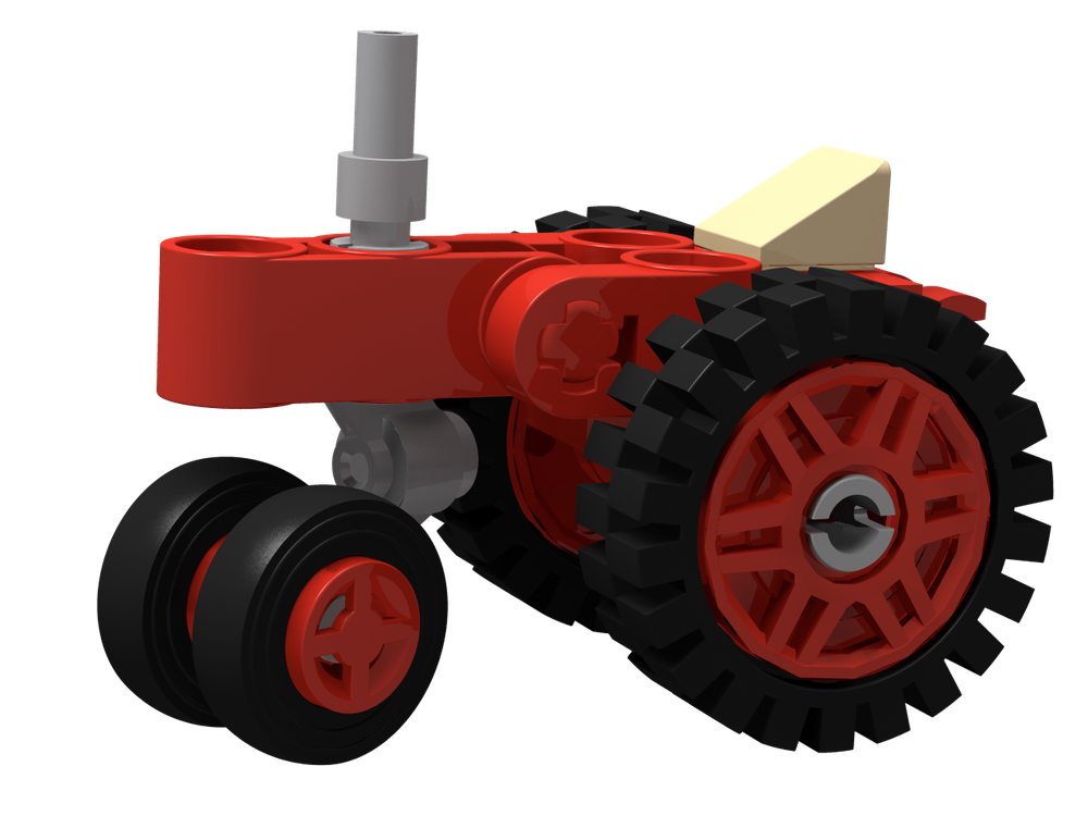 Lego Micro Farmall F-20 narrow frontend